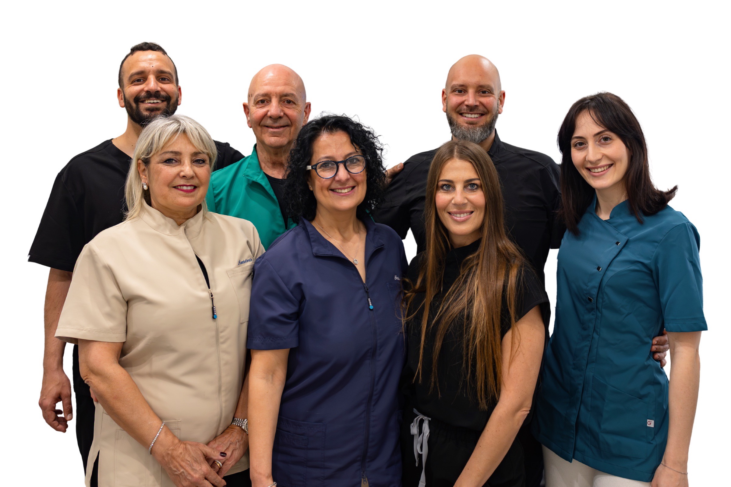 L’équipe di M4 Medical Clinic nello studio di Acireale